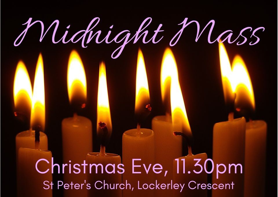 Midnight Mass St Peters Church Maybush, Southampton, EN December 24