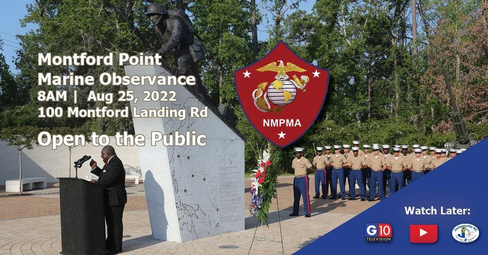 Montford Point Marine Observance | Lejeune Memorial Gardens ...