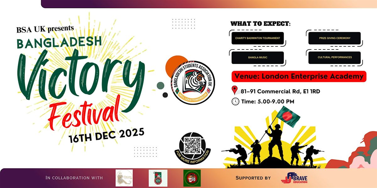 BSA UK Present - Bangladesh Victory Festival 2025