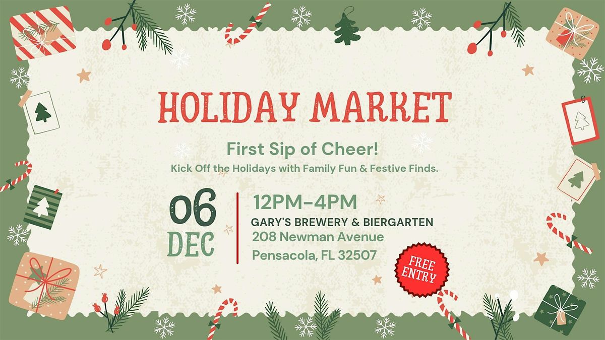 Holiday Market & FREE Santa Pictures for Kids & Pets!