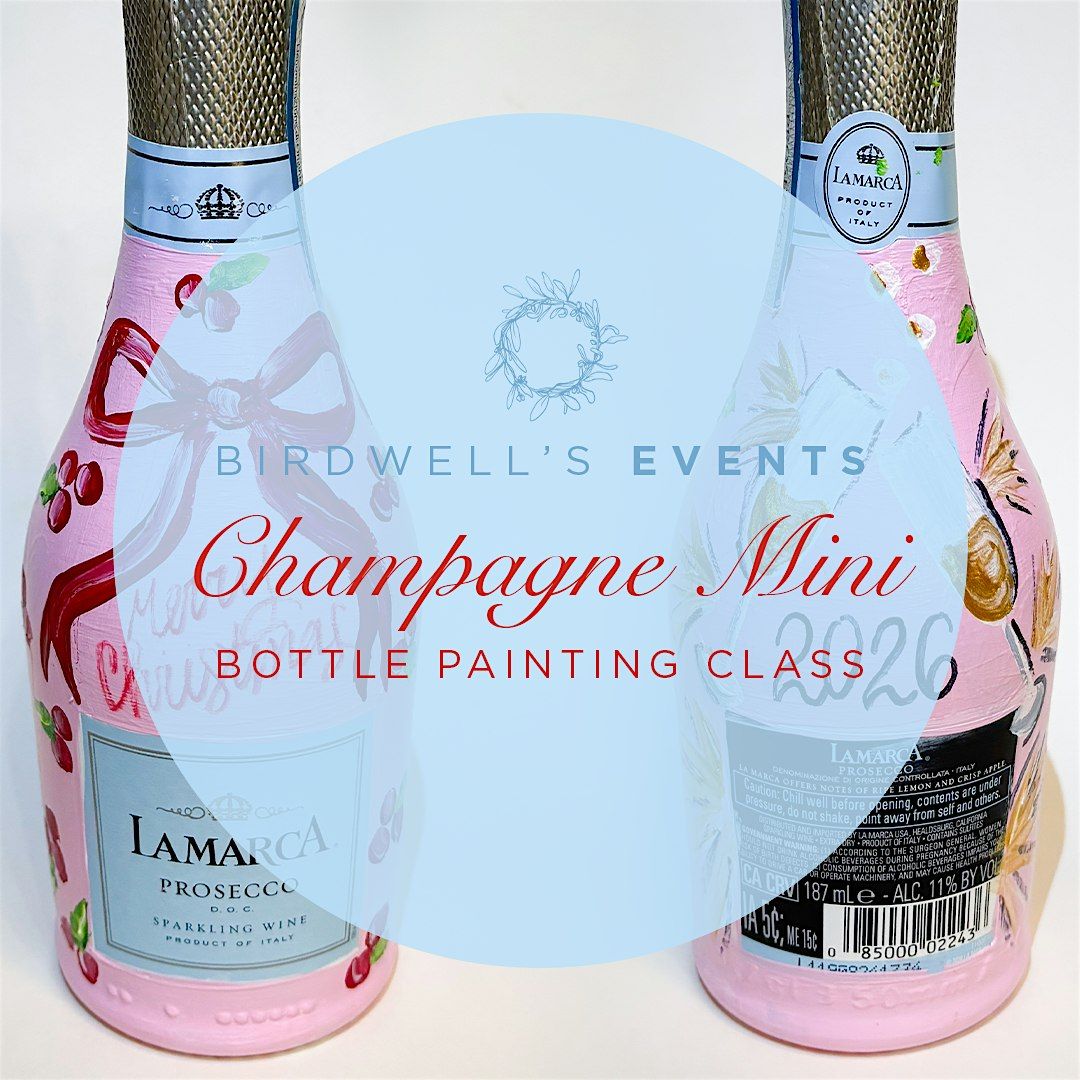 Cheers! Champagne Bottle Painting Party
