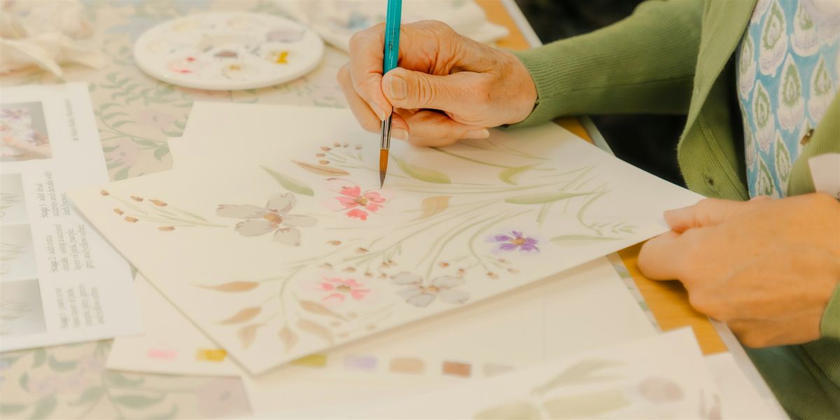 Paint Loose and Expressive Florals in Watercolors