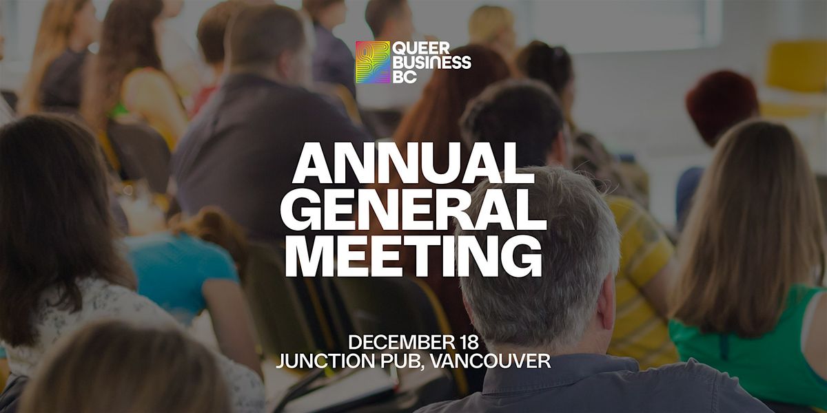 QBBC Annual General Meeting & Social