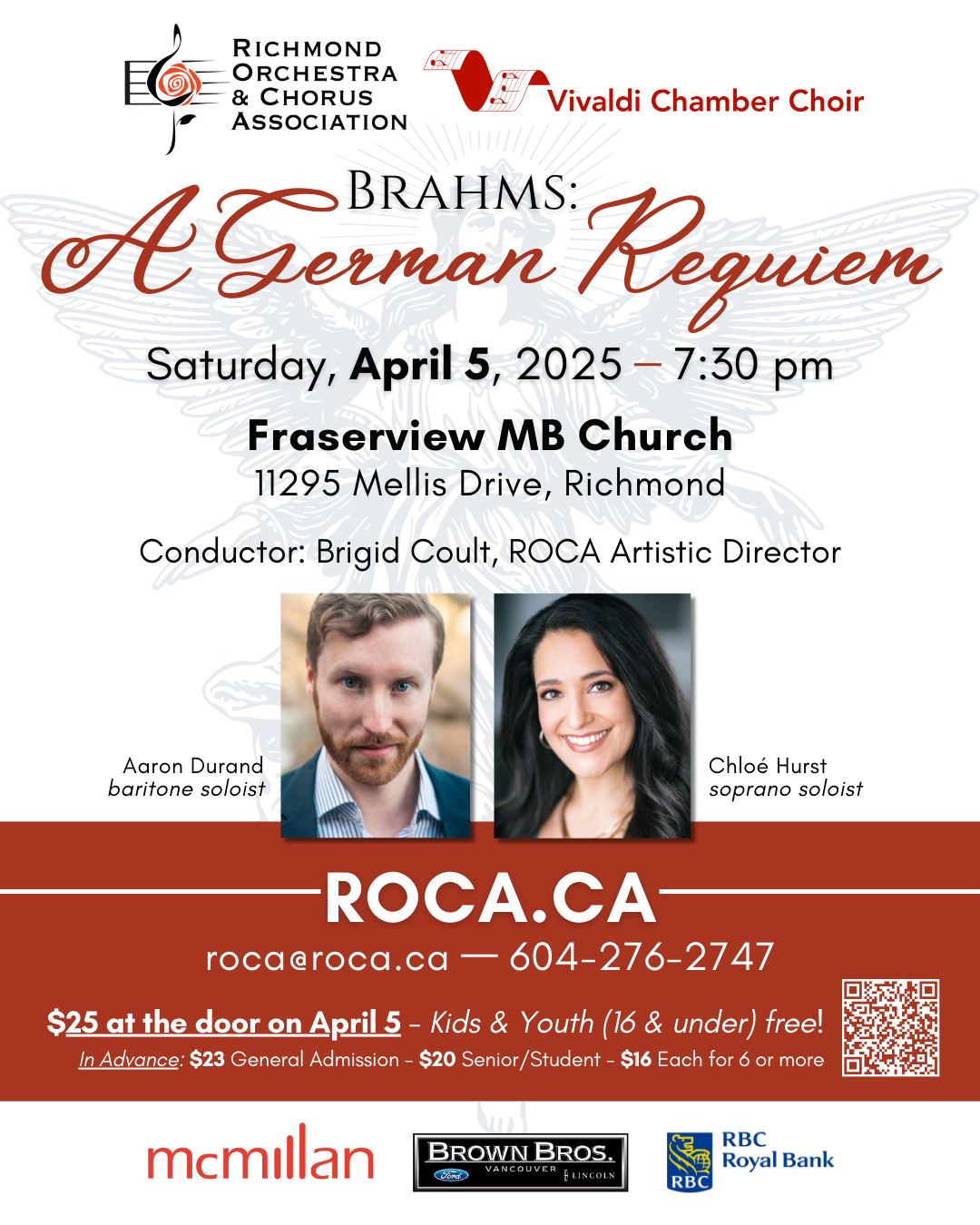 A German Requiem at Meridian Arts Centre - Weston Recital Hall