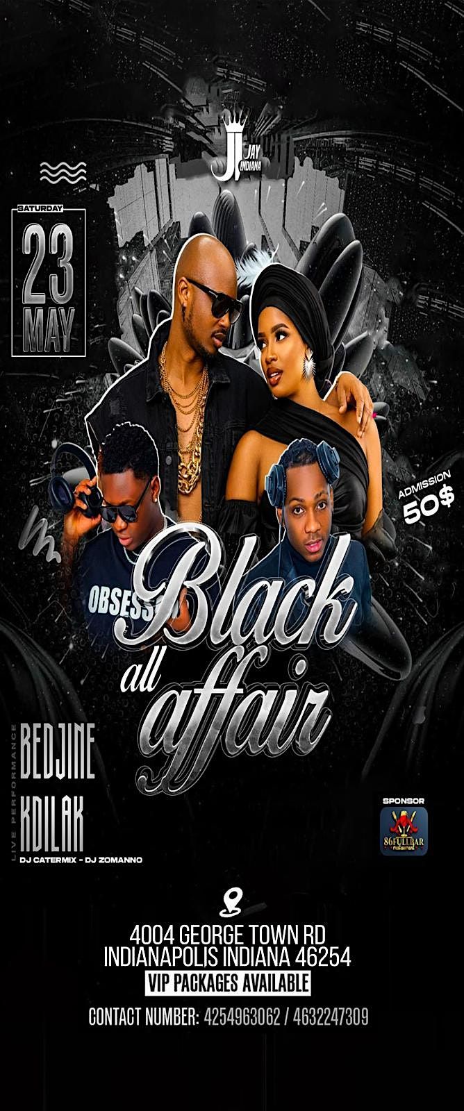 BEDJINE AND KADILAK ALL BLACK AFFAIR