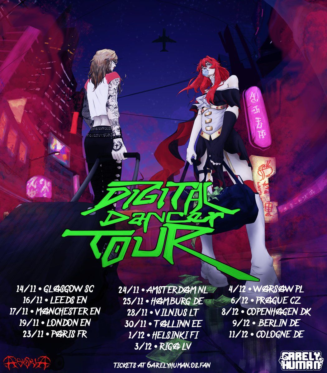 6arelyhuman Hamburg Tickets