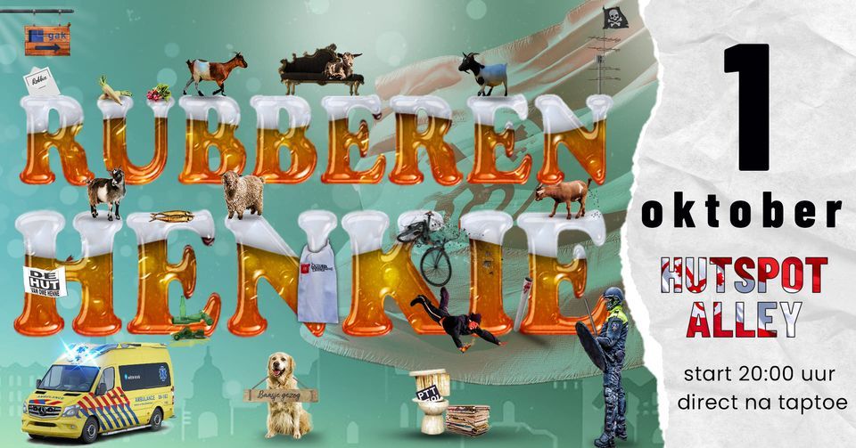 Rubberen Henkie direct na de Taptoe!