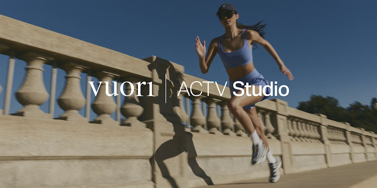 ACTV Studio IRL Shakeout Run: Vuori Rush Street x V1 Leader Elijah Makonnen