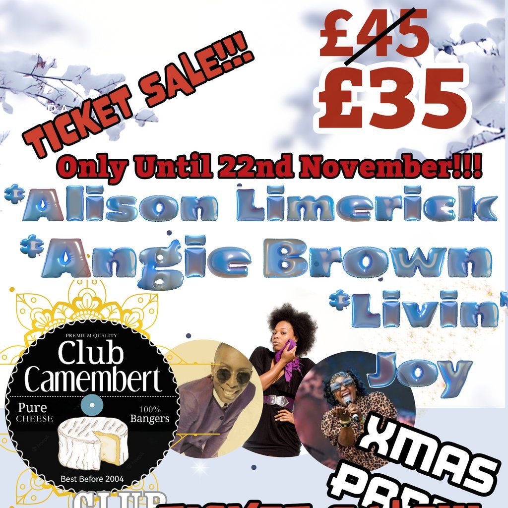 Xmas Party Live - *Alison Limerick * Angie Brown *Livin' Joy