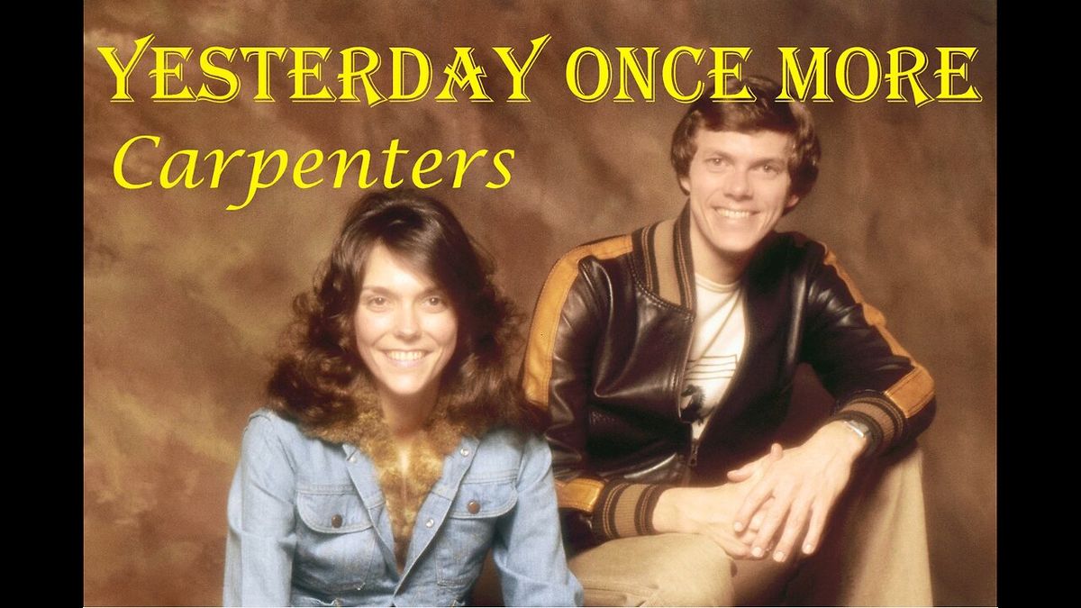 Carpenters Once More Show Christmas Show