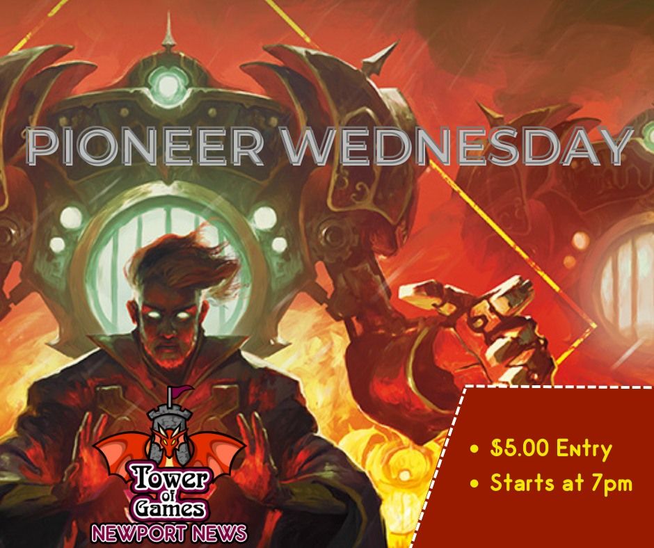 Pioneer Wednesday Tower of Games Newport News March 1, 2023
