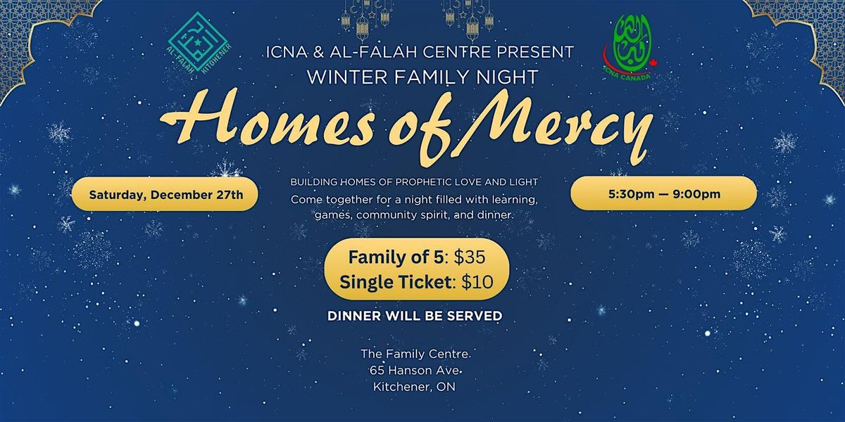 ICNA & Al Falah Centre Presents - Winter Family Night