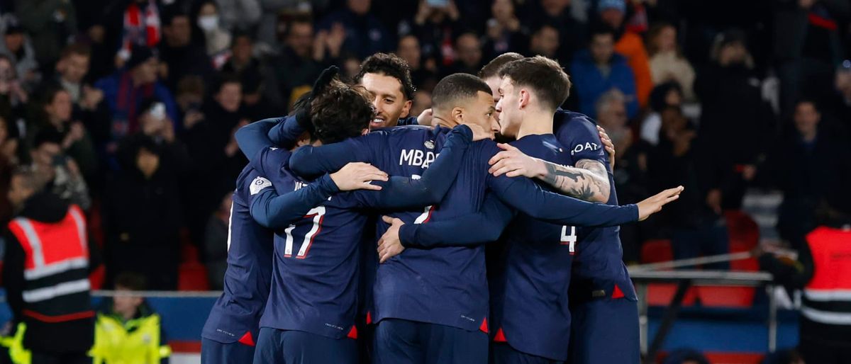 Paris Saint Germain FC vs Lille OSC at Parc des Princes