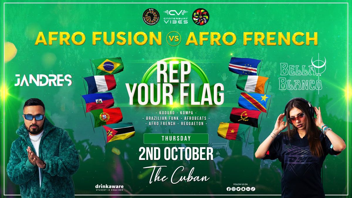 AFRO FUSION vs AFRO FRENCH - REP YOUR FLAG!