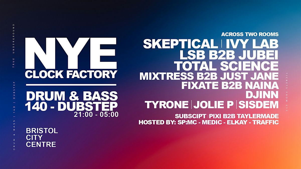 Drum and Bass NYE Rave \u2022 Bristol