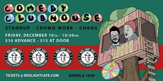 Comedy Clubhouse: Standup, Crowd Work, CHAOS!