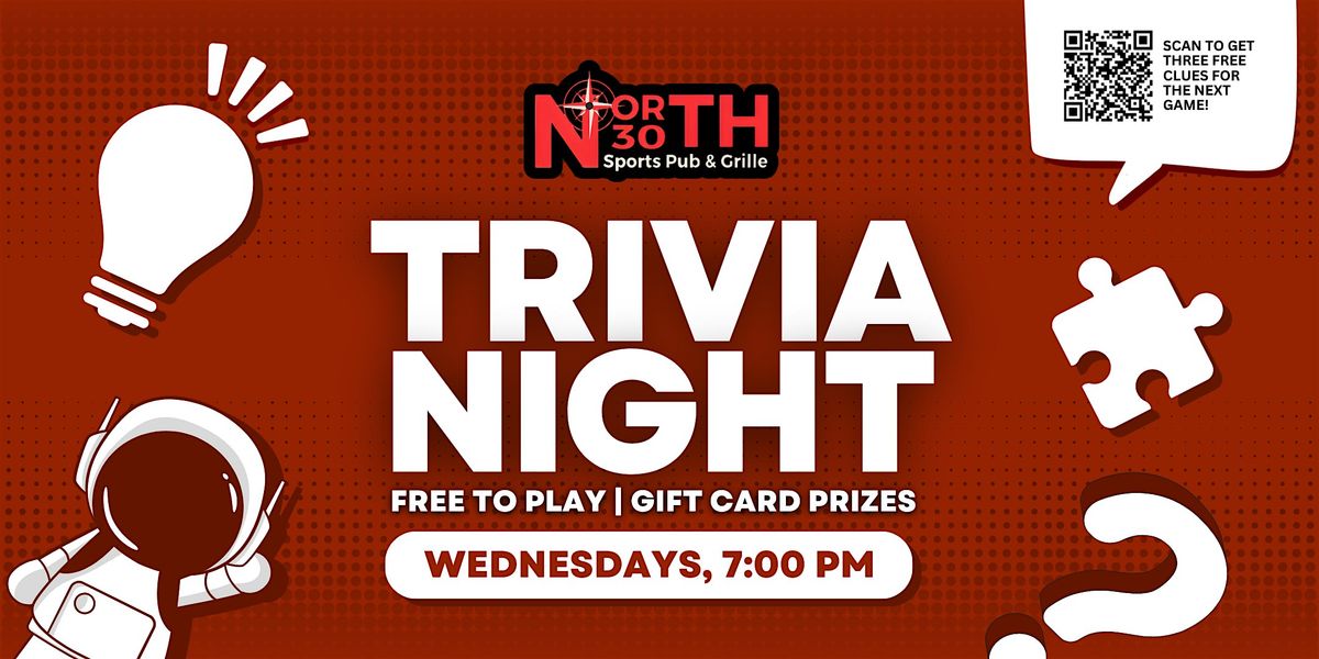 Tampa Trivia Night | North 30th Sports Pub & Grille