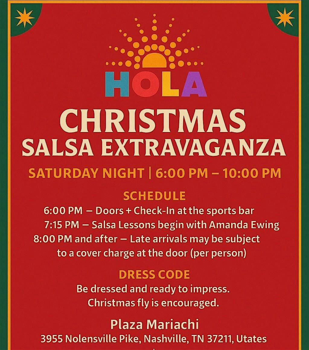 HOLA Christmas Salsa Extravaganza