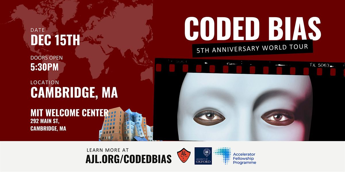 Coded Bias World Tour at MIT