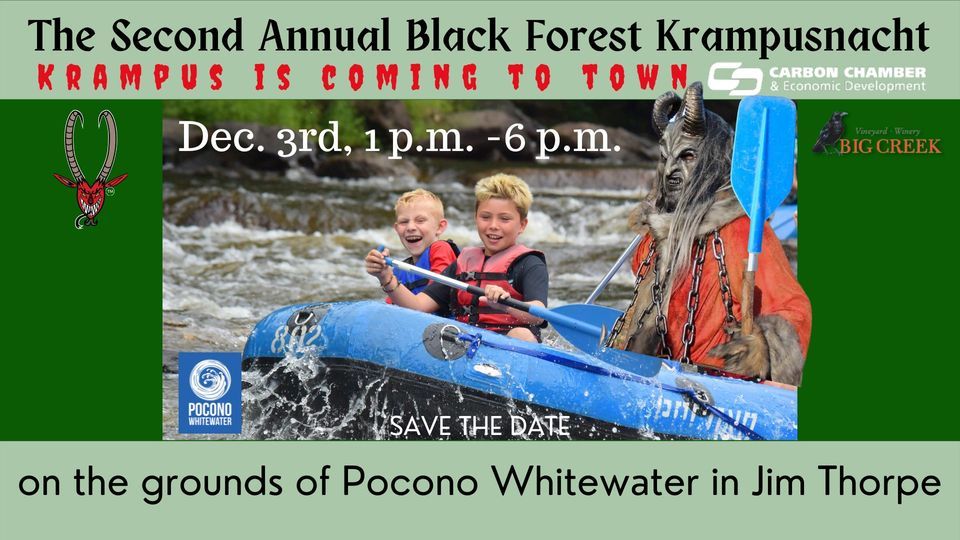 2nd Annual “Black Forest Krampusnacht” Festival Pocono Whitewater