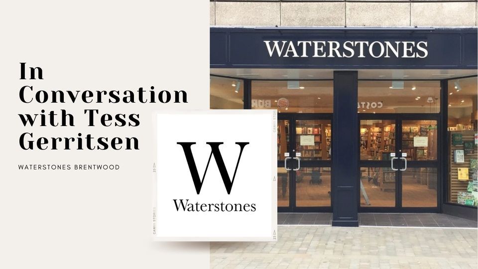 Waterstones Meet Tess Gerritsen discussing Listen To Me Waterstones
