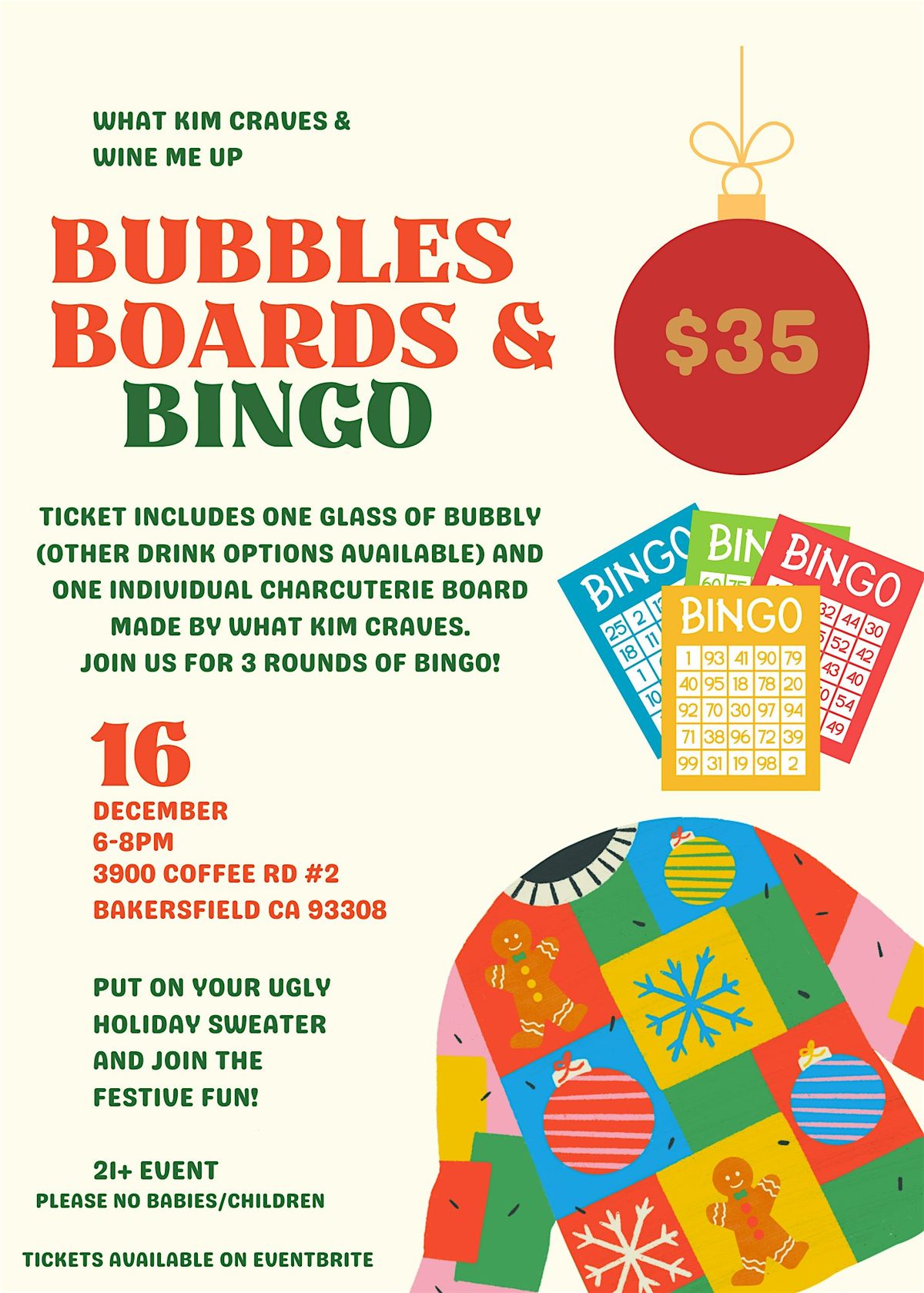 Bubbles, Boards, & Bingo
