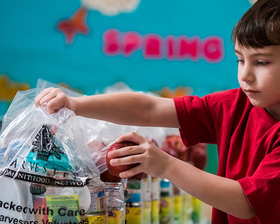 Harvesters BackSnack Pick Up Olathe Family YMCA July 29, 2022