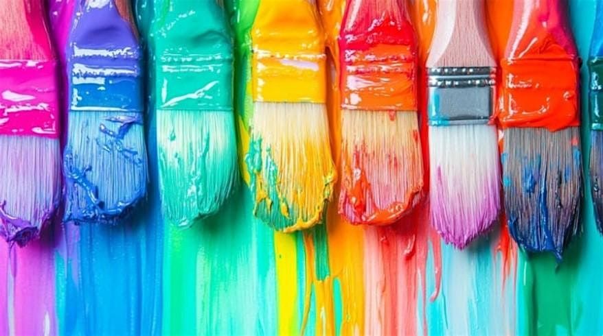 Brushes & Bubbles - January Paint & Sip Party!