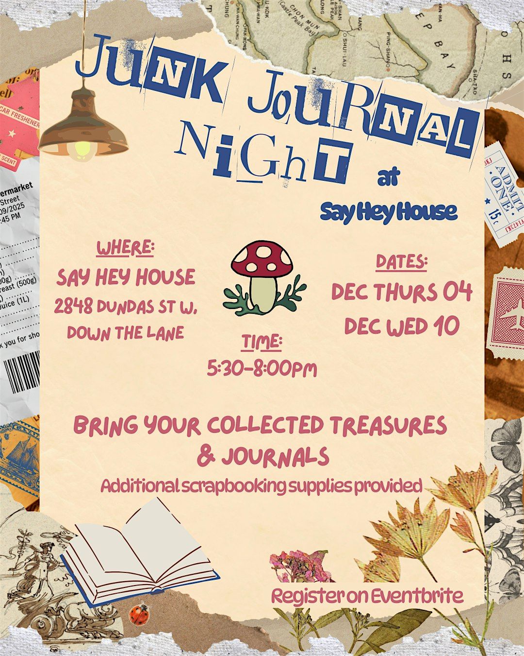 Junk Journal Night
