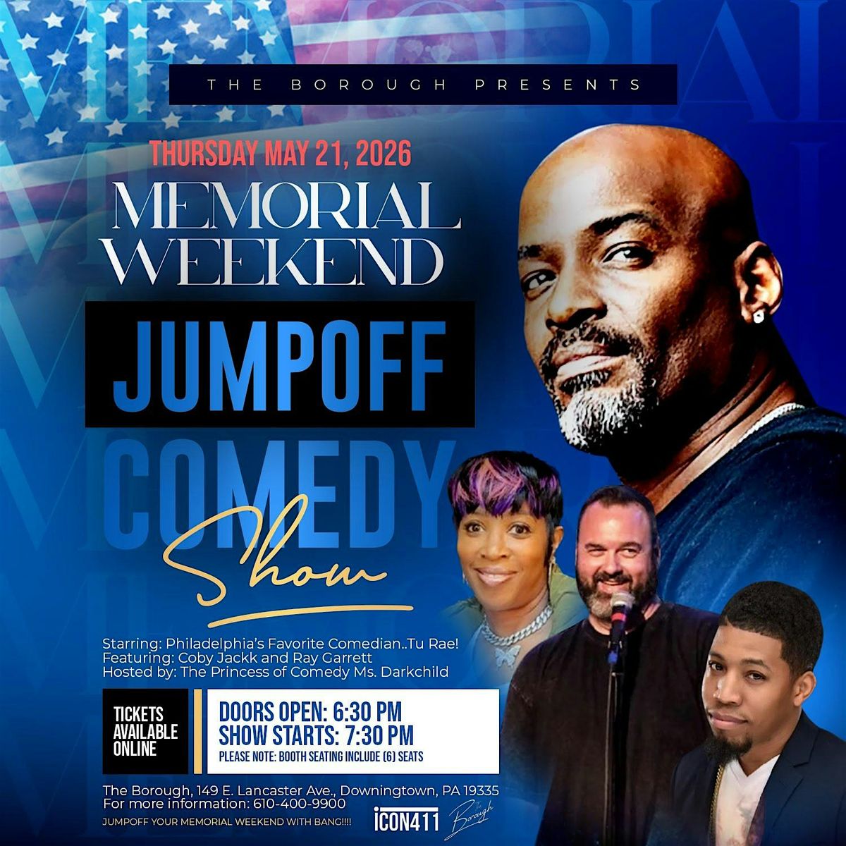 The Memorial Weekend Jumpoff Comedy Show