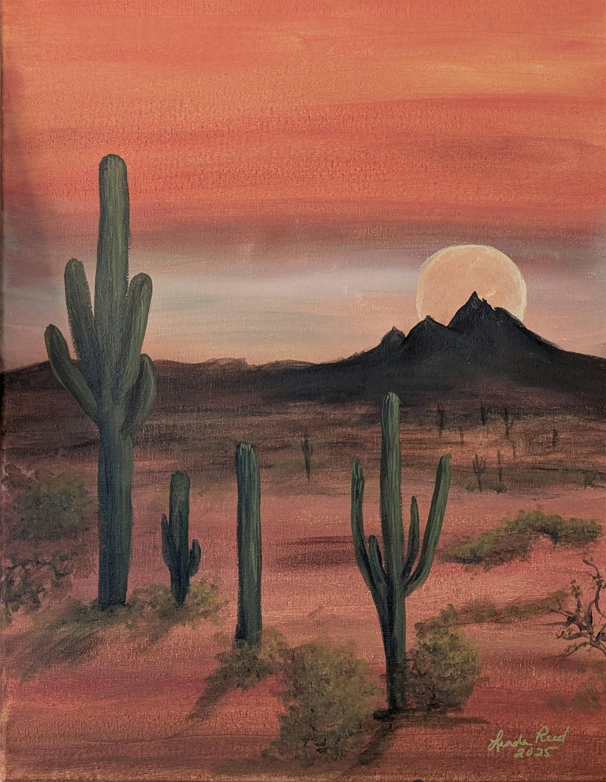 Paint & Sip -  DESERT CALM
