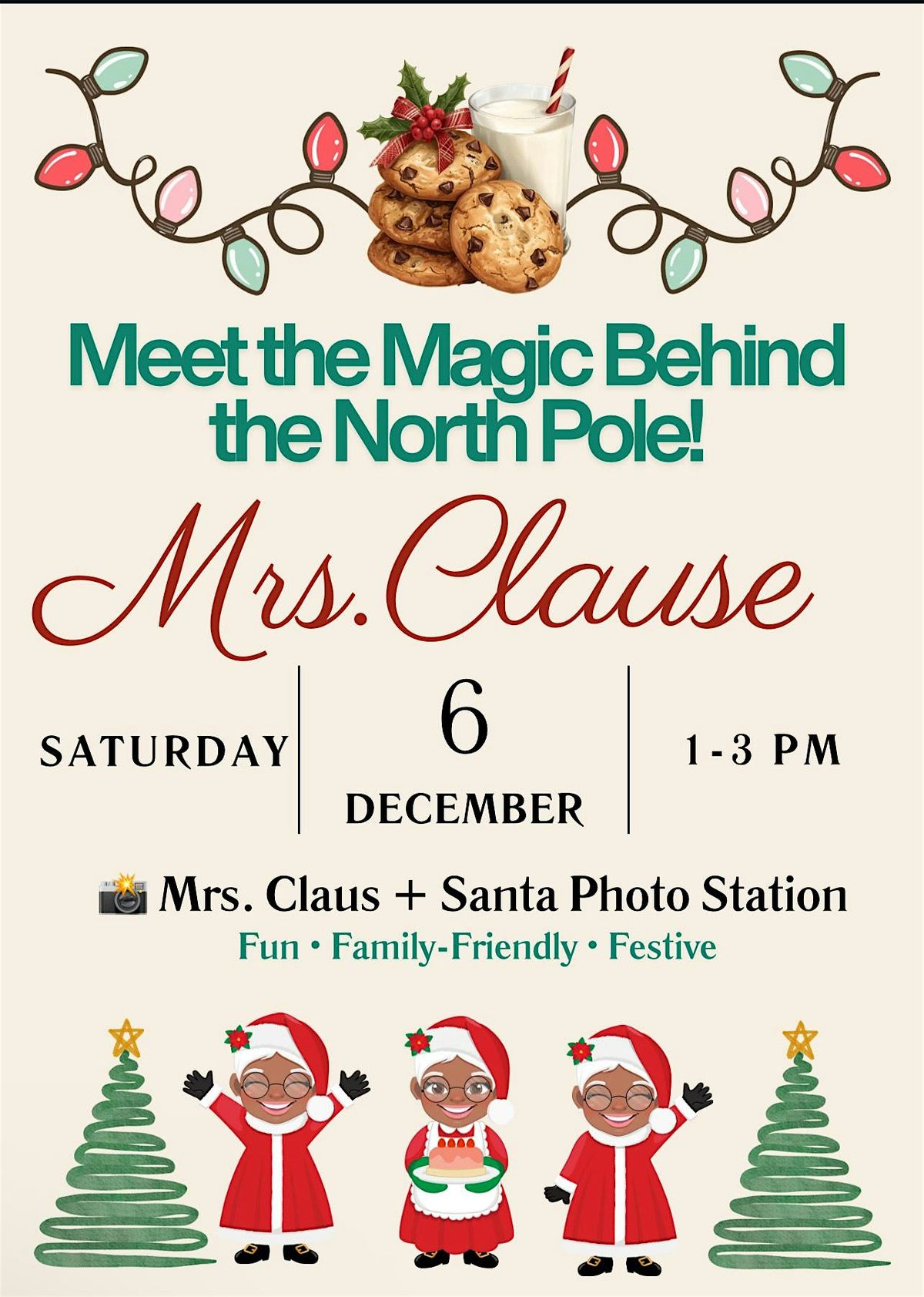 Holiday Pictures with Mr. & Mrs. Claus