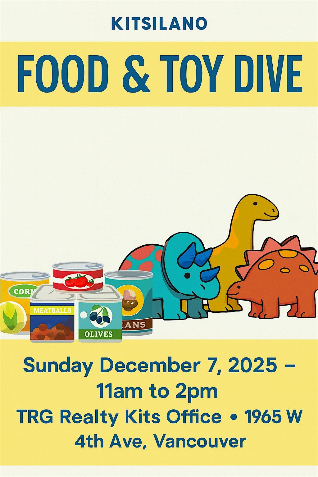 Kitsilano Community Food & Toy Drive