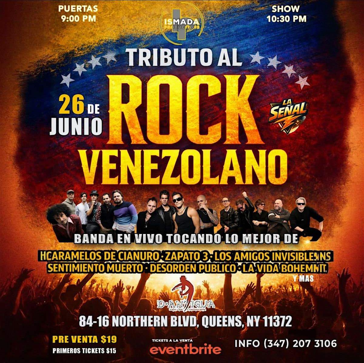 Tributo al Rock Venezolano \u2013 Cl\u00e1sicos en Vivo