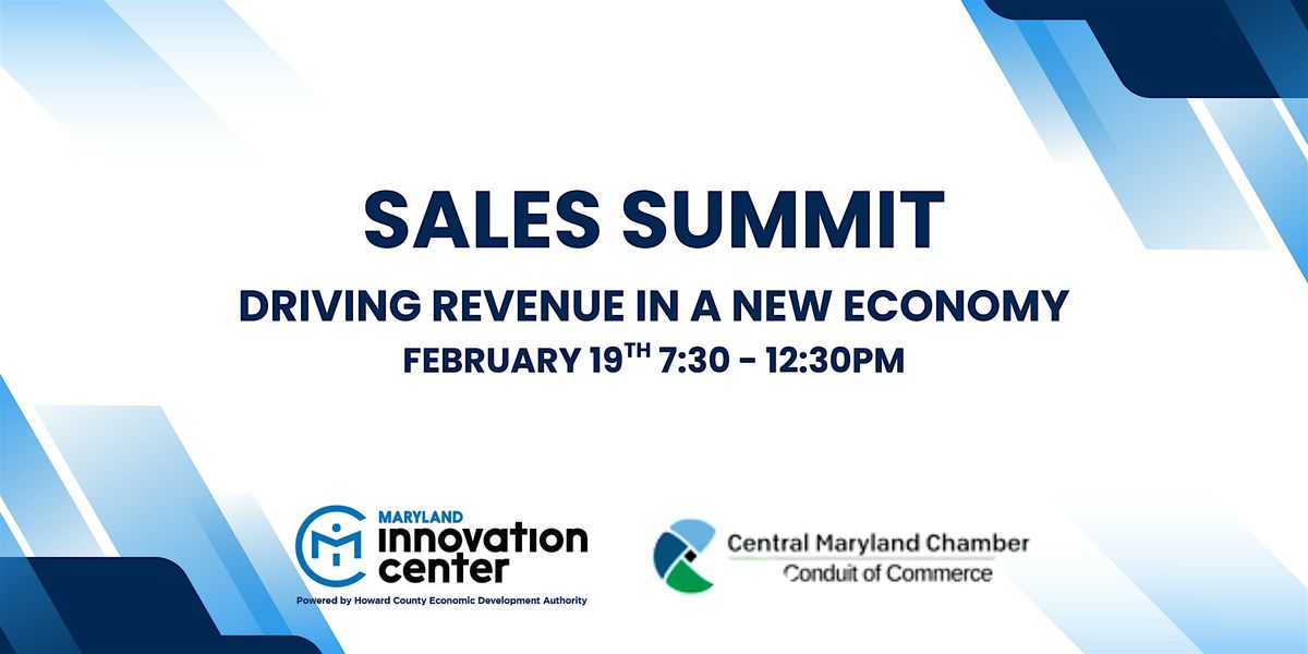Sales Summit 2026: Driving Revenue in A New Economy
