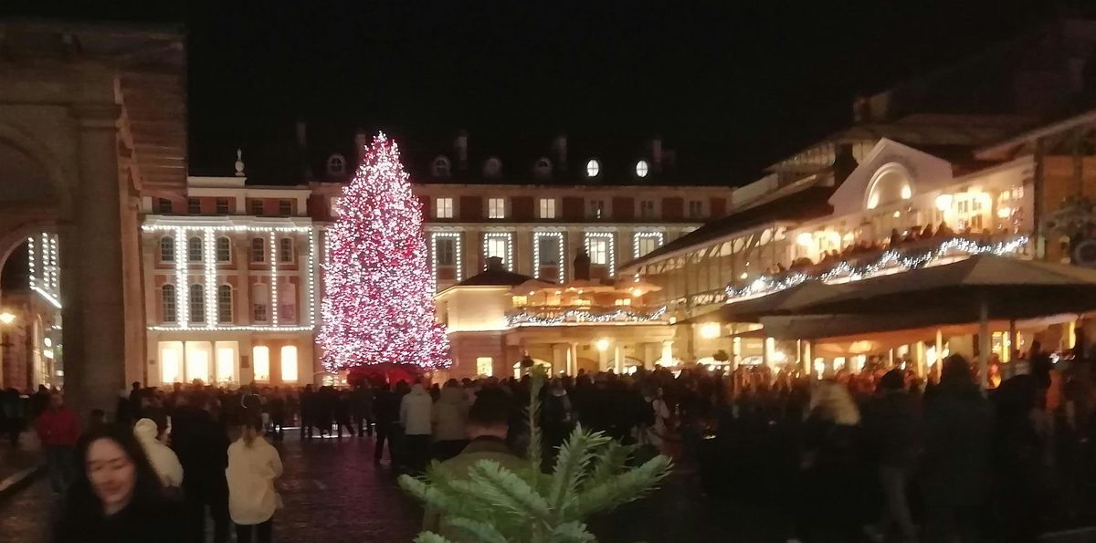 London Christmas Lights- Southwark Healthy Ride