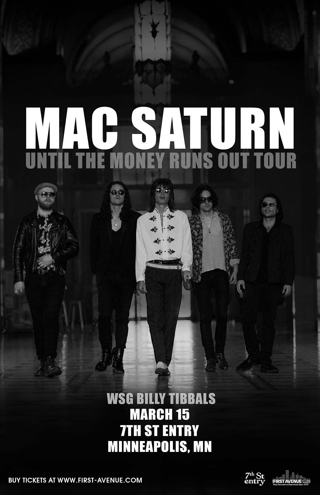 Mac Saturn at The Wonder Bar - NJ