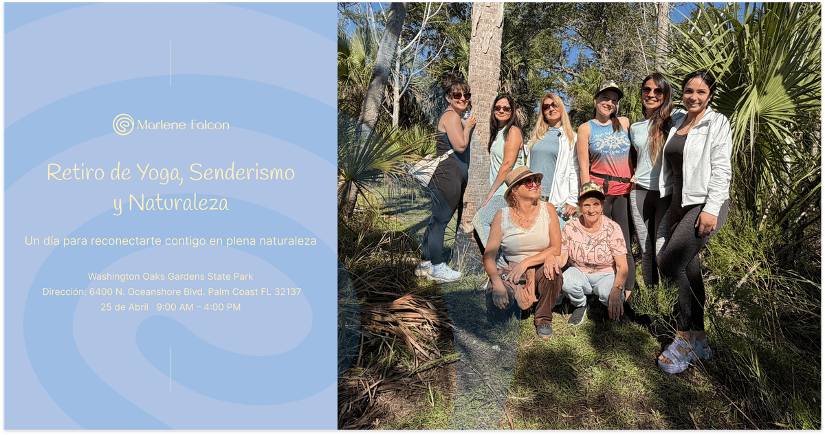 Retiro de 1-Dia de Yoga, Naturaleza & Reflexion| Palm Coast, FL