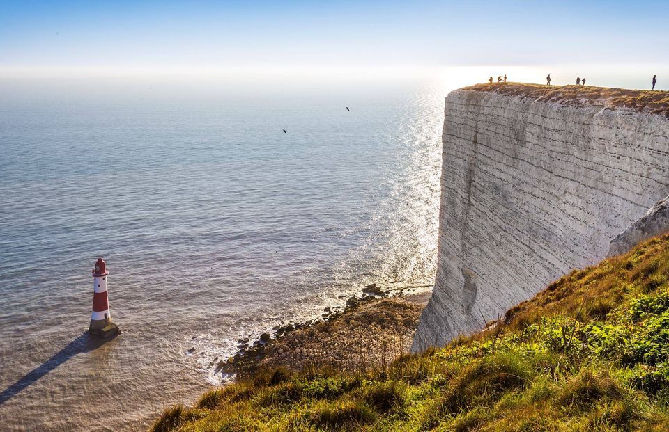 Seven Sisters coastal The Chalk Cliffs of Sussex DAY HIKE London