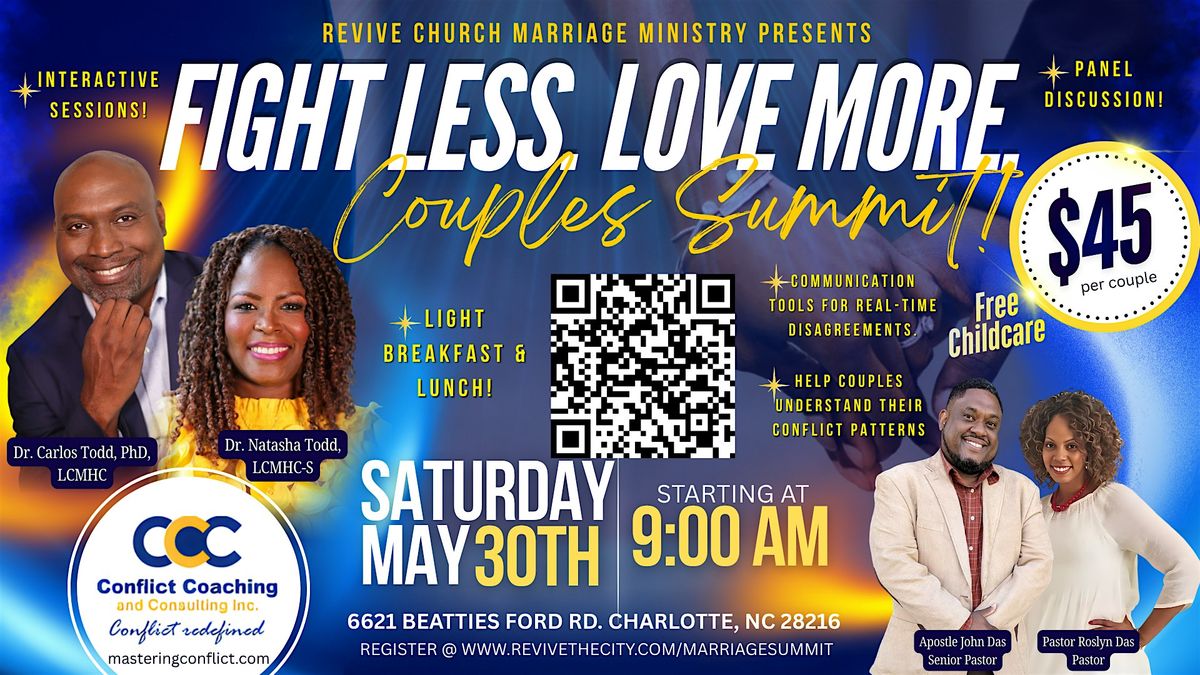 Fight Less. Love More. Couples Summit