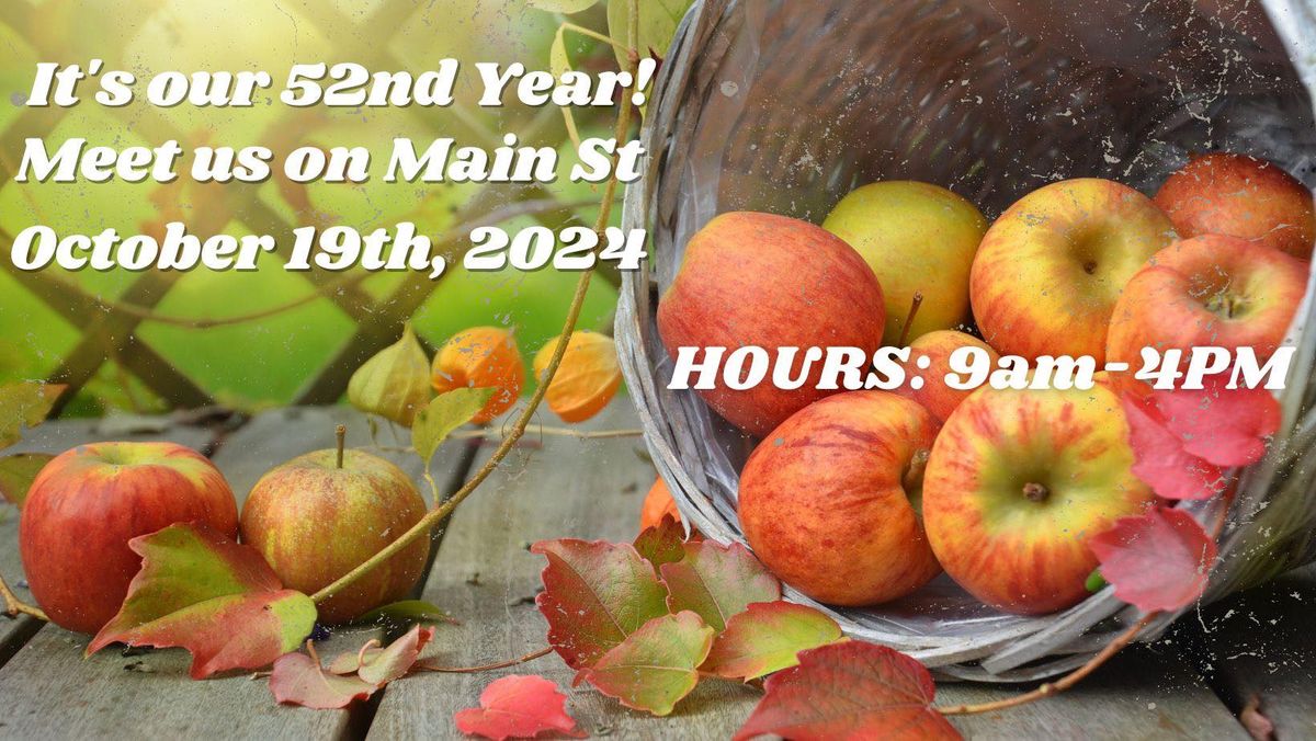 Lincoln County Apple Festival Downtown Lincolnton, NC October 19, 2024