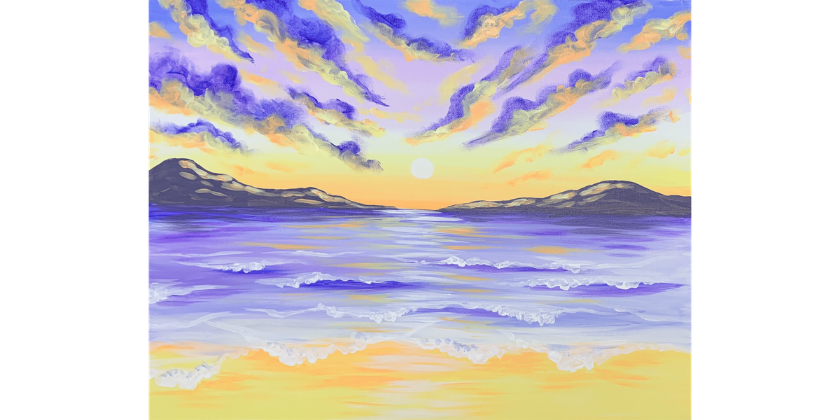 Peachy Beachy - Paint and Sip in Tyler | Classpop!\u2122