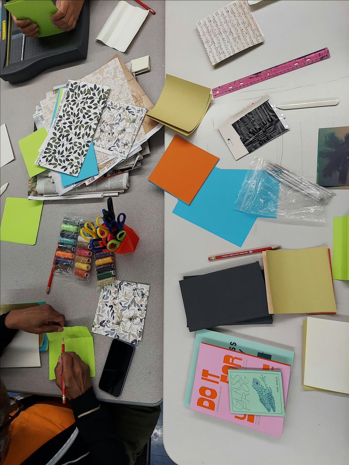 Book Making Workshop: Pamphlet Stitch