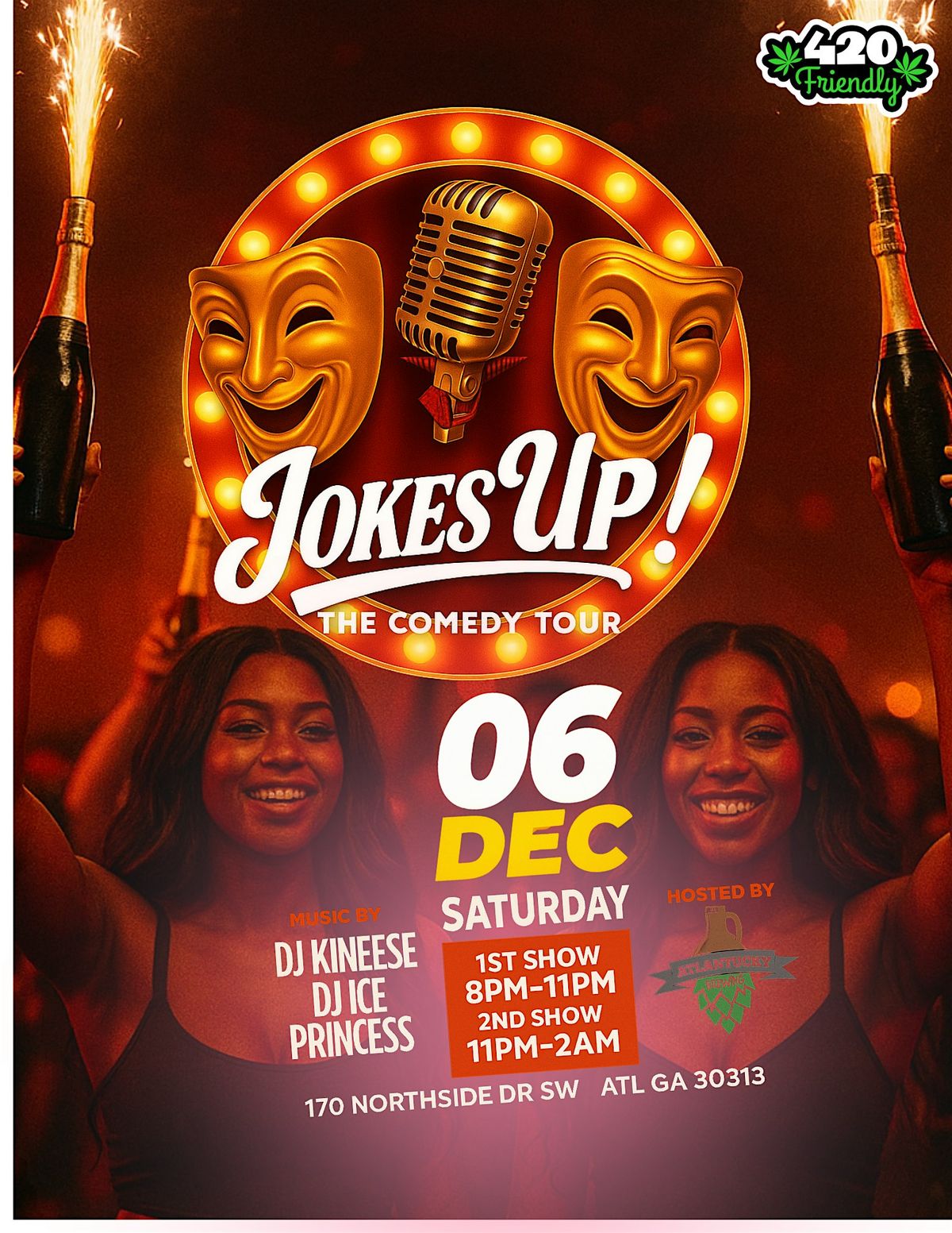 JOKES UP: The Comedy Tour \u2013 Live at Atlantucky Brewery