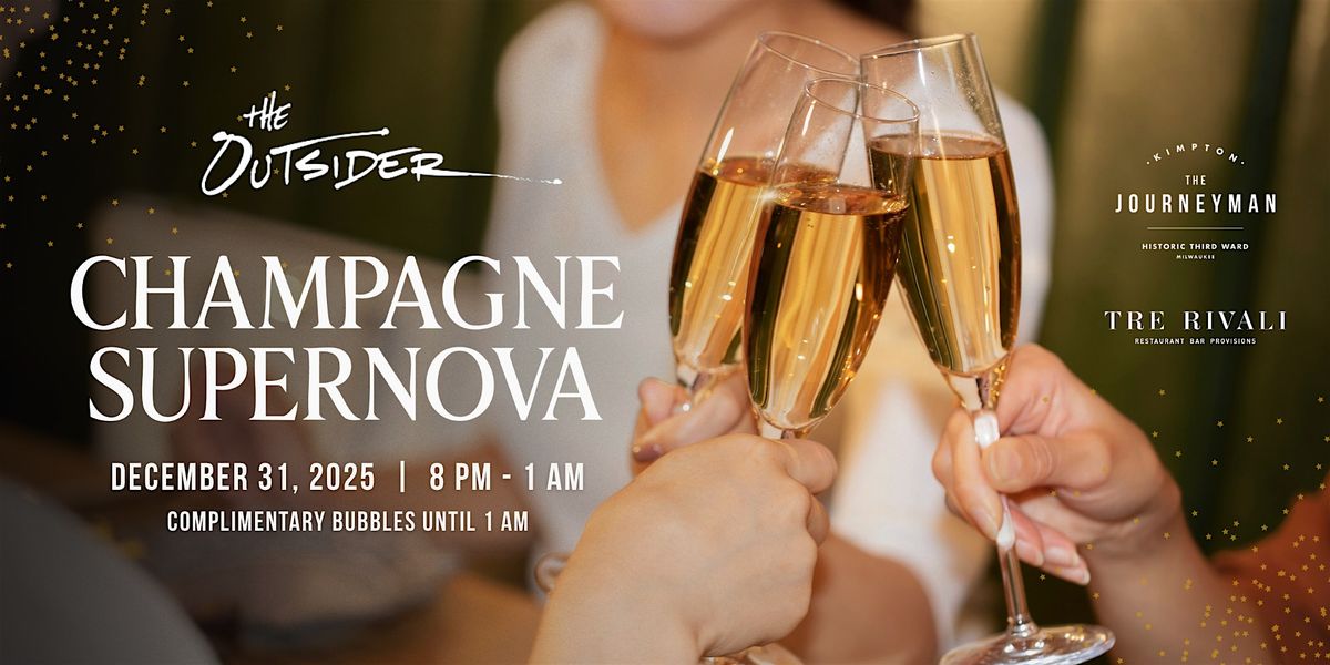 Champagne Supernova, NYE in the Sky at The Outsider
