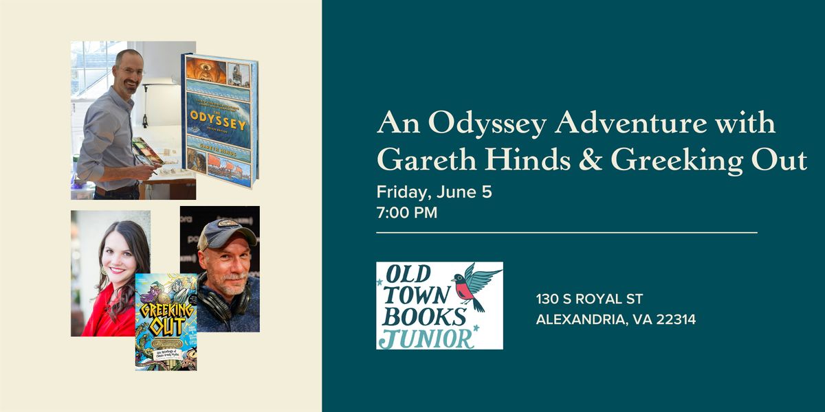 An Odyssey Adventure with Gareth Hinds & Greeking Out