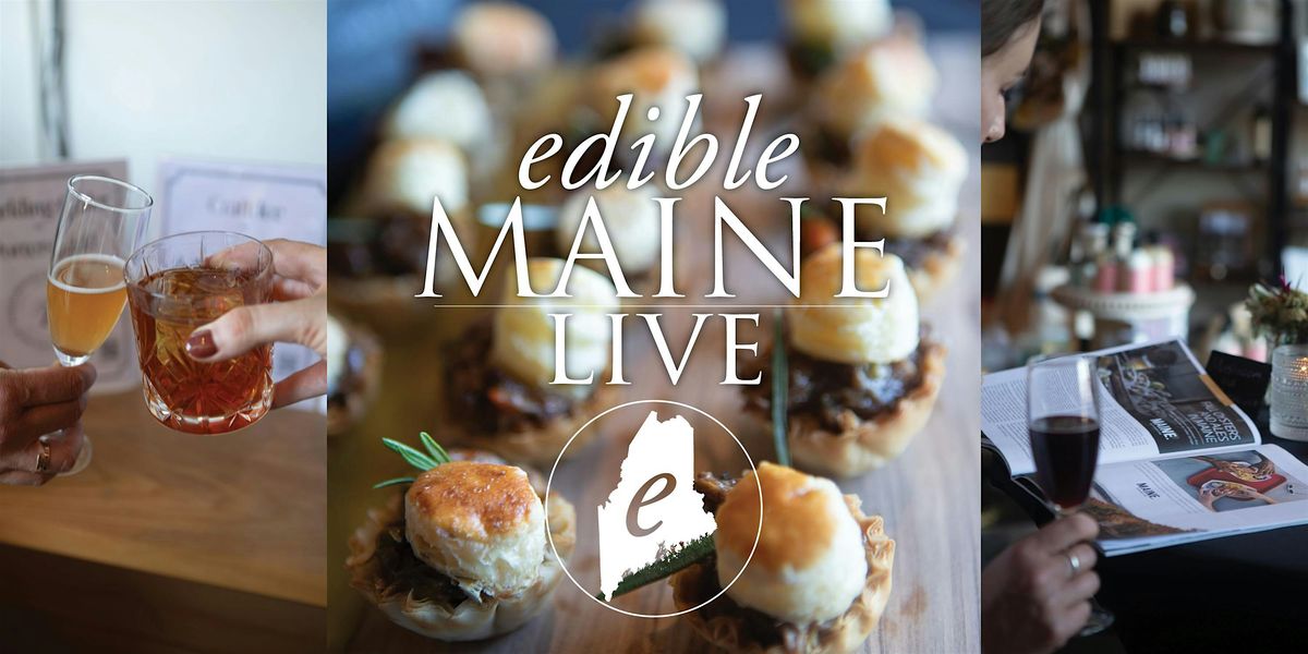 Spring Cocktail Class with Three of Strong and edible MAINE
