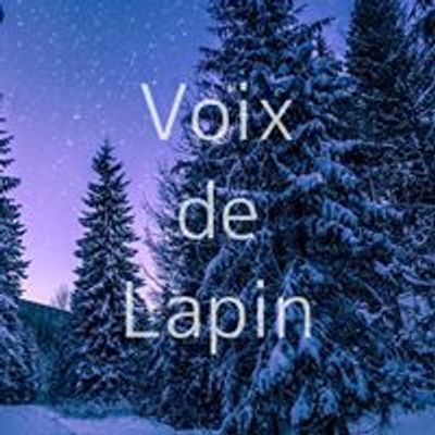 Voix de Lapin \/ \u30dc\u30ef\u30c7\u30e9\u30d1\u30f3