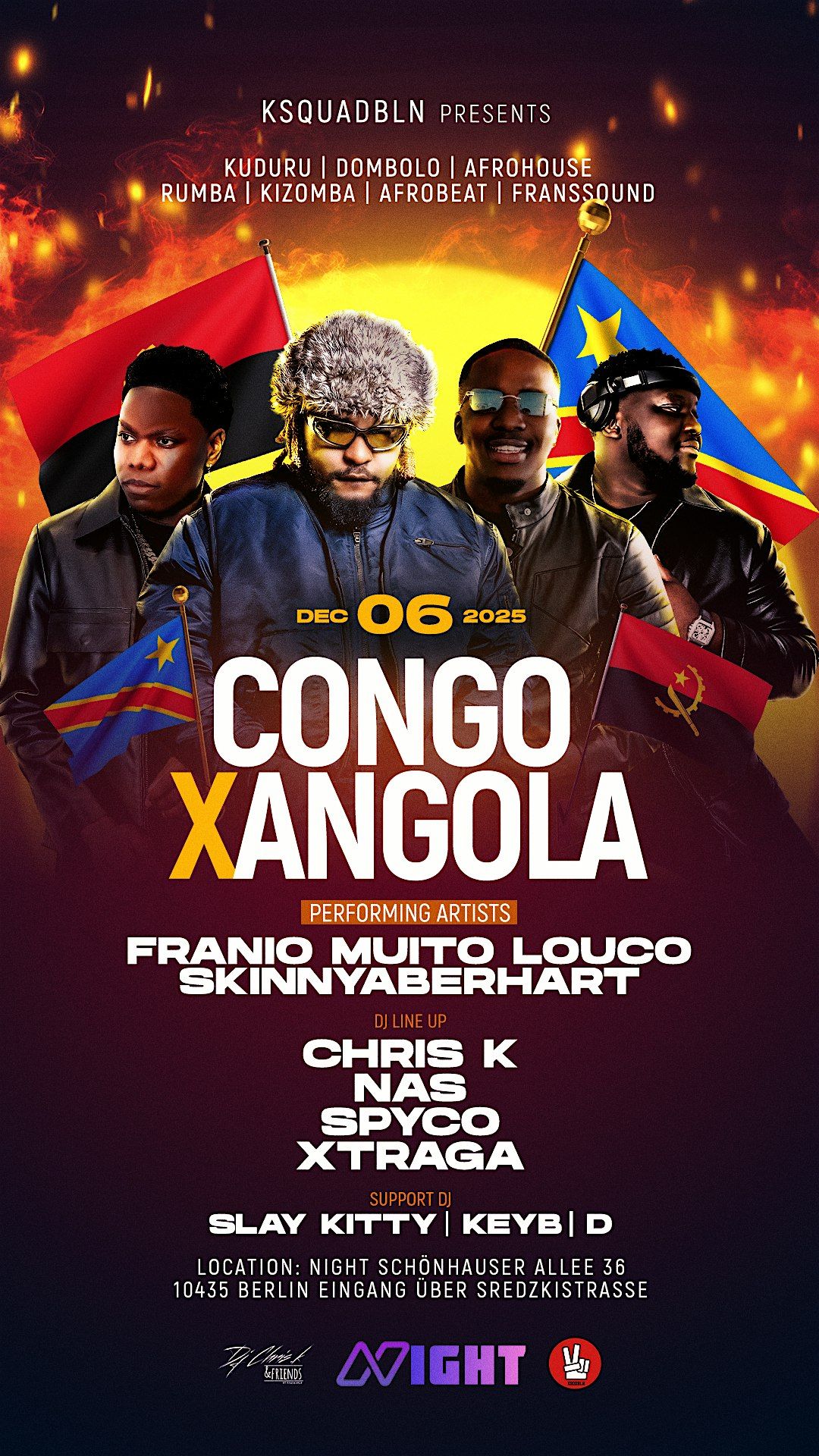 Congo x Angola