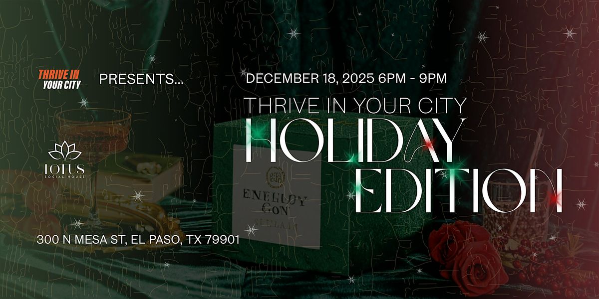 Thrive Business Mixer: Holiday Edition